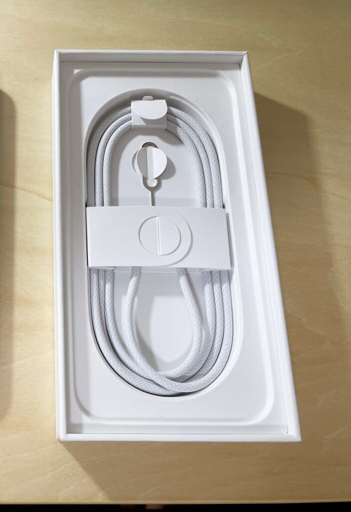スマホ付属 データ移行 ケーブル